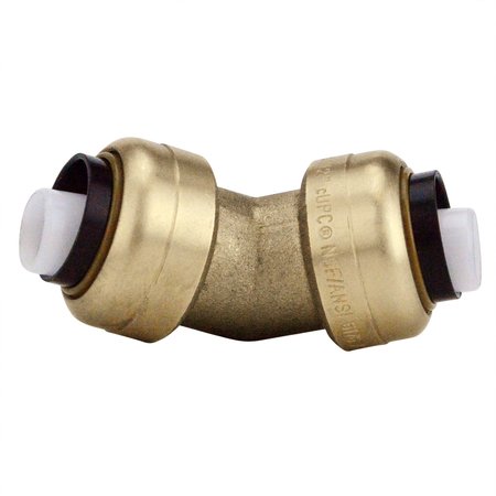 Tectite By Apollo 1/2 in. Brass Push-To-Connect 45-Degree Elbow FSBE1245